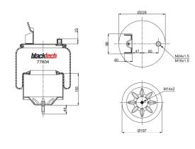 BLACKTECH RML77804C - FUELLE BLACKTECH VOLVO 7804K