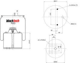 BLACKTECH RML7053C - FUELLE BLACKTECH 942MB