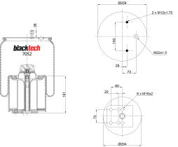 BLACKTECH RML7052CP - FUELLE BLACKTECH BPW 941MB 30