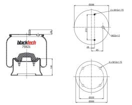 BLACKTECH RML75921C5 - FUELLE BLACKTECH 4810NP05-32918K