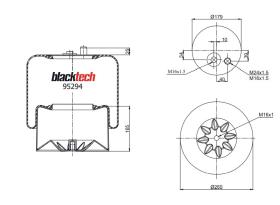 BLACKTECH RL95294C24 - FUELLE BLACKTECH MB 4183NP24