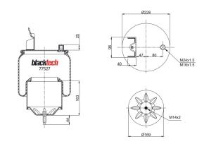 BLACKTECH RML77527C - FUELLE BLACKTECH VOLVO 6416K