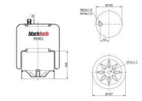 BLACKTECH RML95401C1 - FUELLE BLACKTECH MB 4390NP01