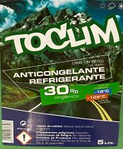 TOCLIM B16501V - ANTICONGELANTE TOCLIM 30% ORGANICO VERDE 5L