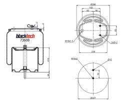 BLACKTECH RML73608C - FUELLE BLACKTECH SCANIA 6700NP02