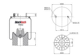 BLACKTECH RML79002A3CP1 - FUELLE BLACKTECH ROR