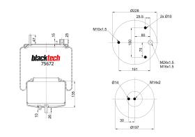 BLACKTECH RML75672C - FUELLE BLACKTECH 4561NP02 VOLVO TRS DLT