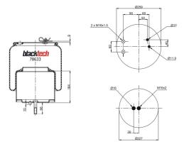 BLACKTECH RML78633C - FUELLE BLACKTECH SCANIA TR TRAS