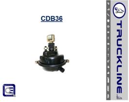 TRUCKLINE CDB36 - CAMARA DE ELEVACION BILATERAL 36" BPW