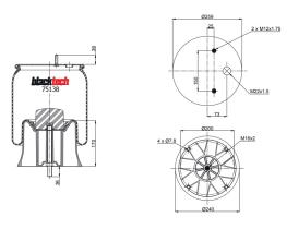 BLACKTECH RML75138CP - FUELLE BLACKTECH SAF 4022NP07-2621V